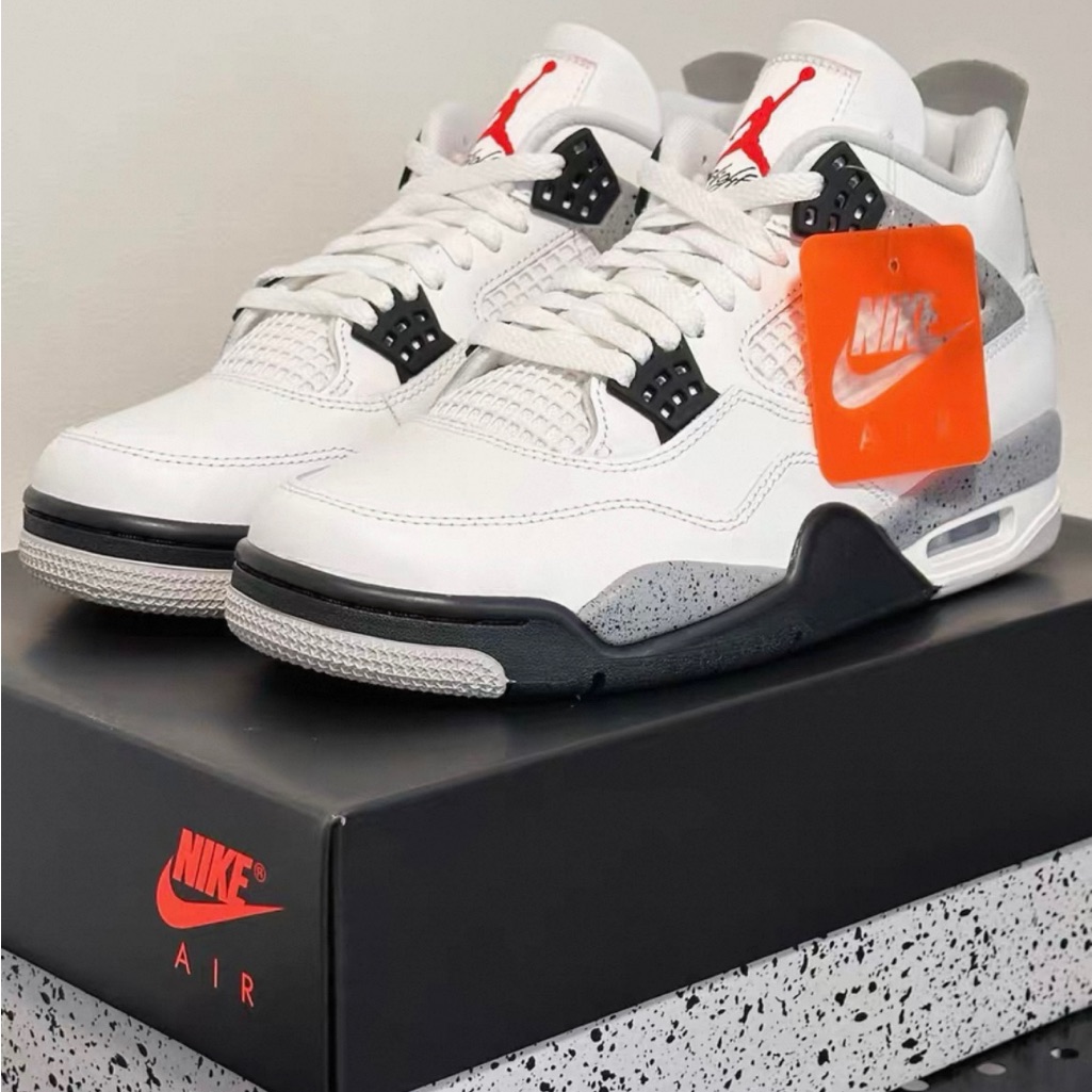 Air Jordan 4 Retro White Cement